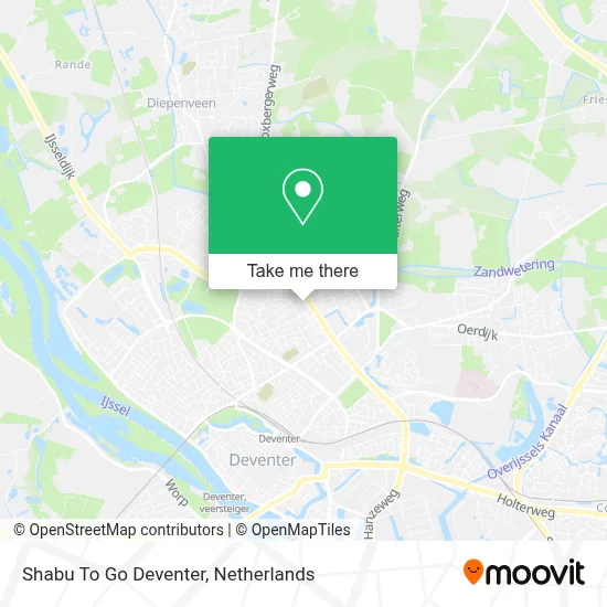 Shabu To Go Deventer map
