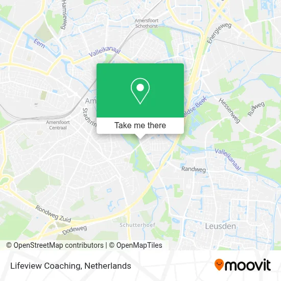 Lifeview Coaching map