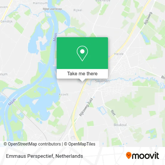 Emmaus Perspectief map