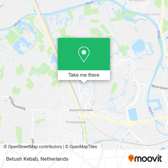 Betush Kebab map