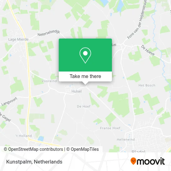 Kunstpalm map