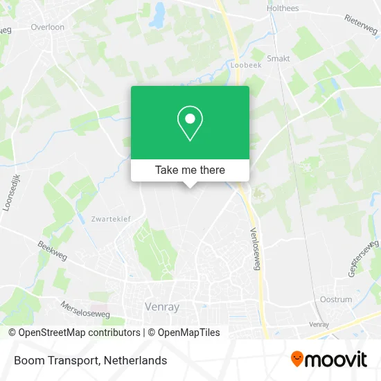 Boom Transport Karte