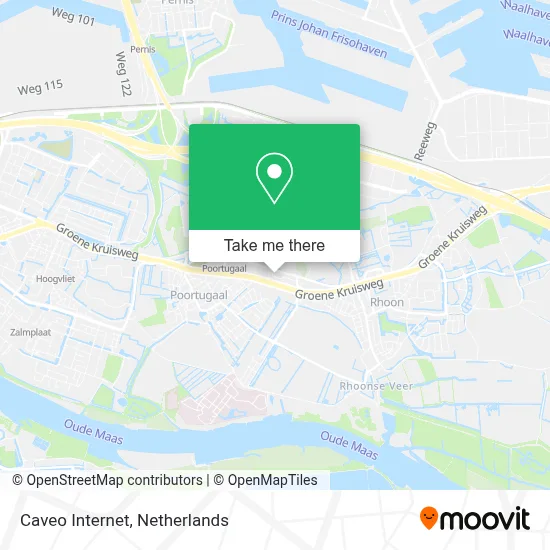 Caveo Internet map