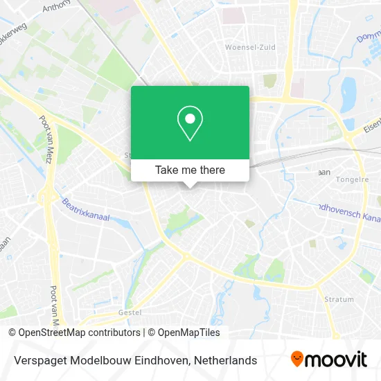 Verspaget Modelbouw Eindhoven map