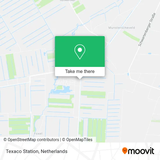 Texaco Station map