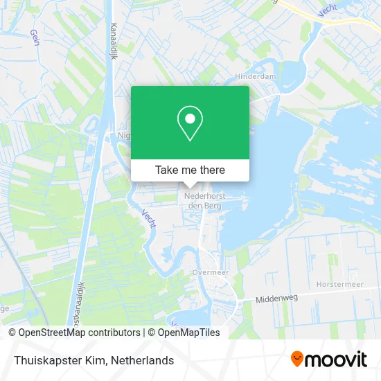 Thuiskapster Kim map