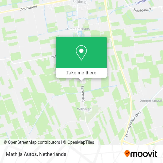 Mathijs Autos Karte