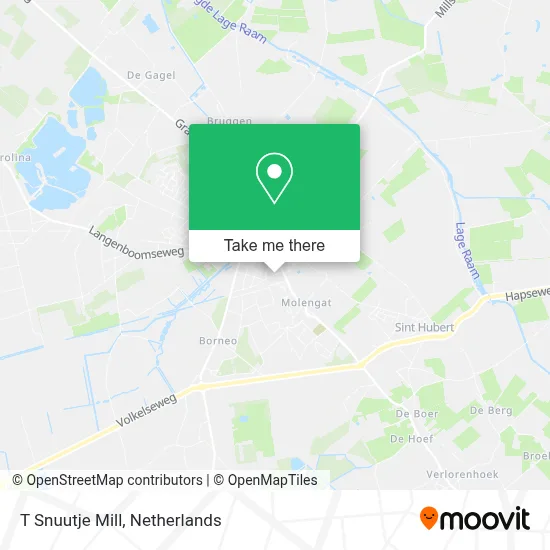 T Snuutje Mill map