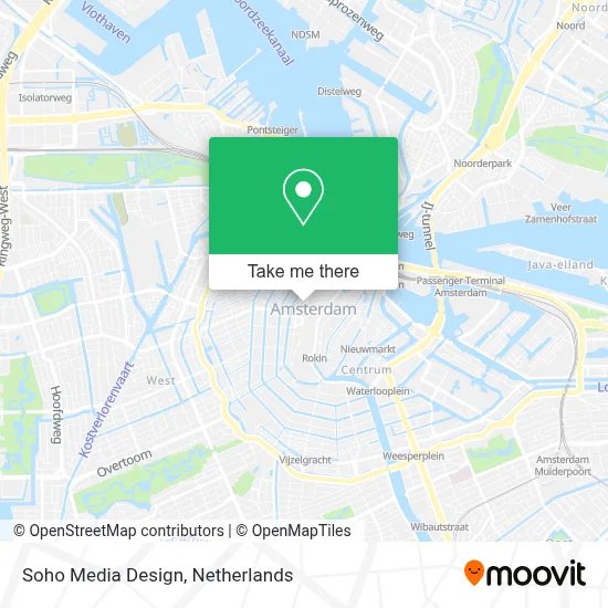 Soho Media Design map