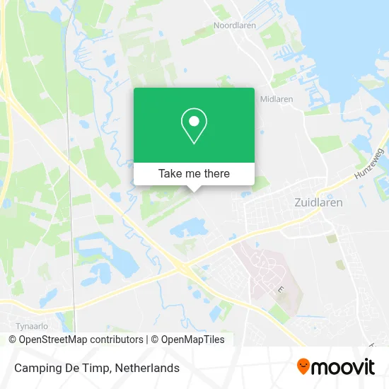 Camping De Timp map