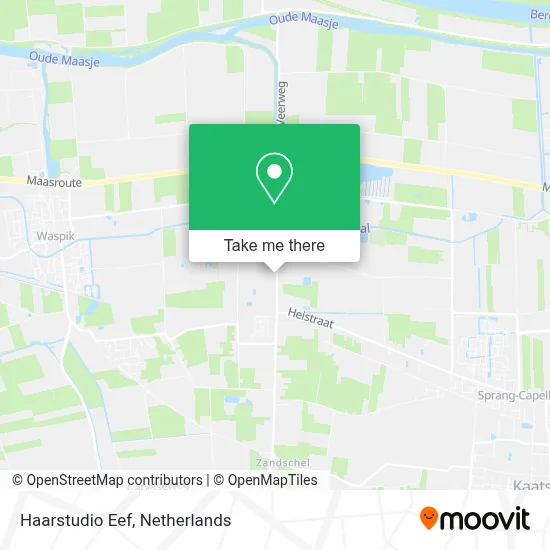 Haarstudio Eef map