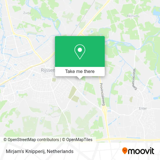 Mirjam's Knipperij map