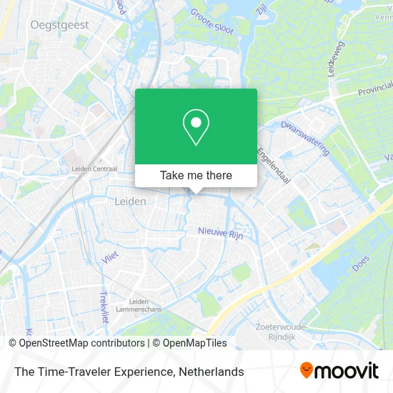 The Time-Traveler Experience map