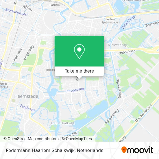 Federmann Haarlem Schalkwijk map