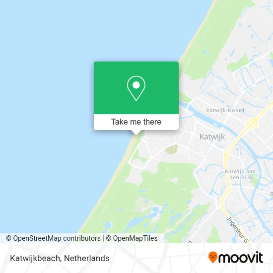 Katwijkbeach map