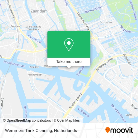 Wemmers Tank Cleaning map