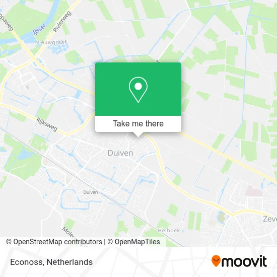 Econoss map