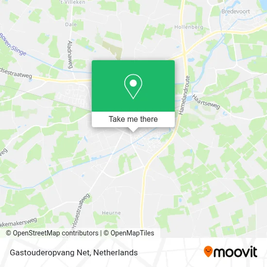 Gastouderopvang Net map