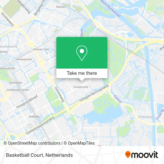 Basketball Court map