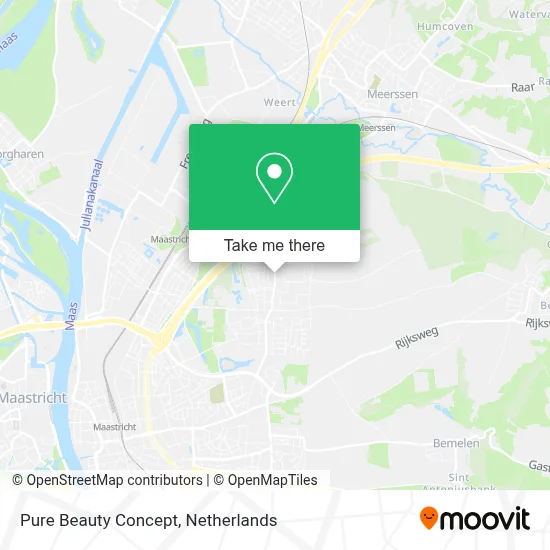 Pure Beauty Concept map