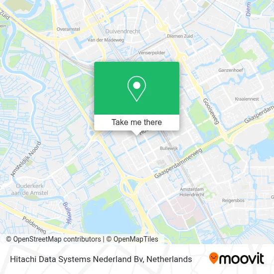Hitachi Data Systems Nederland Bv map