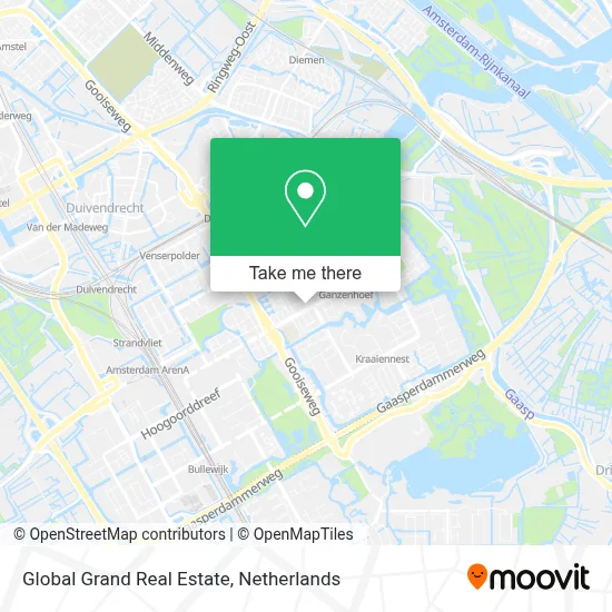 Global Grand Real Estate map