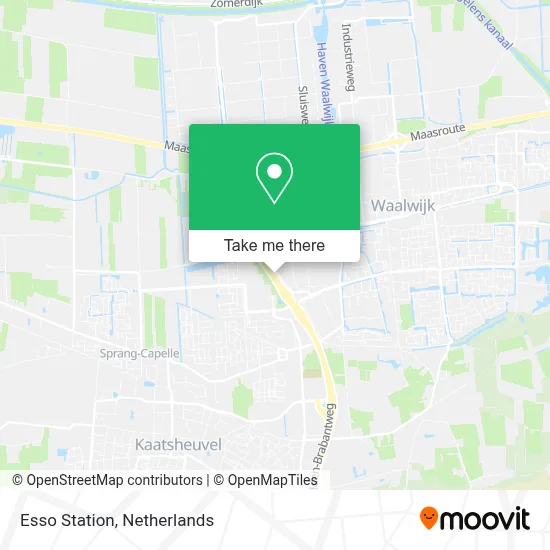 Esso Station map