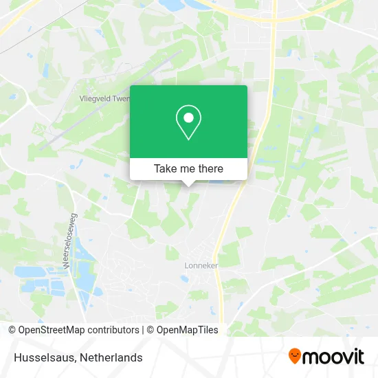 Husselsaus map