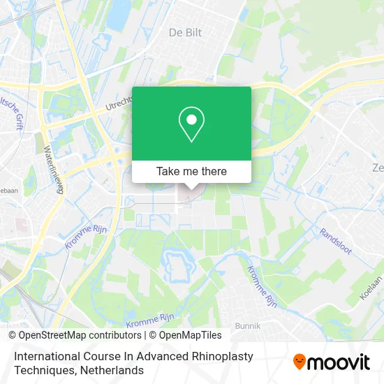 International Course In Advanced Rhinoplasty Techniques map