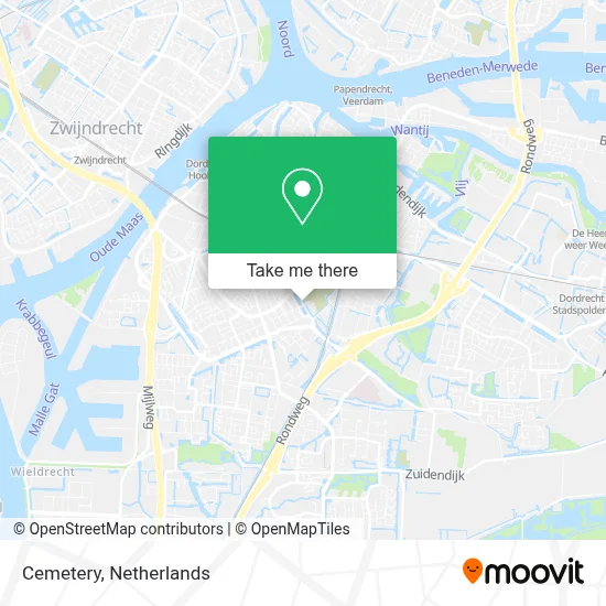 Begraafplaats map