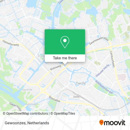 Gewoonzes map