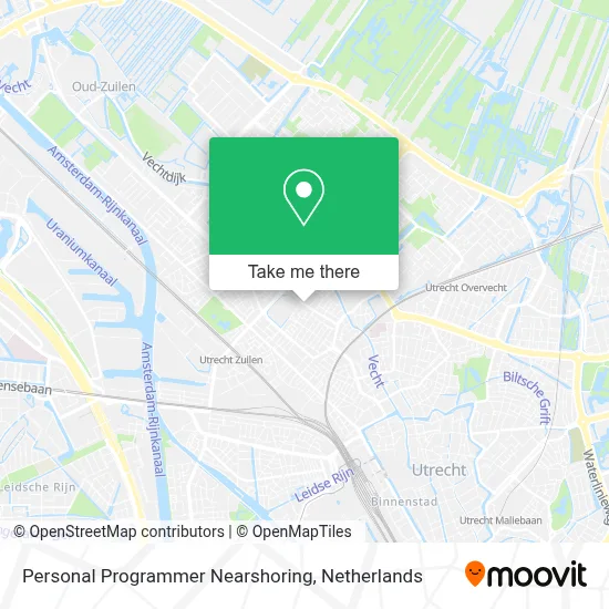Personal Programmer Nearshoring map