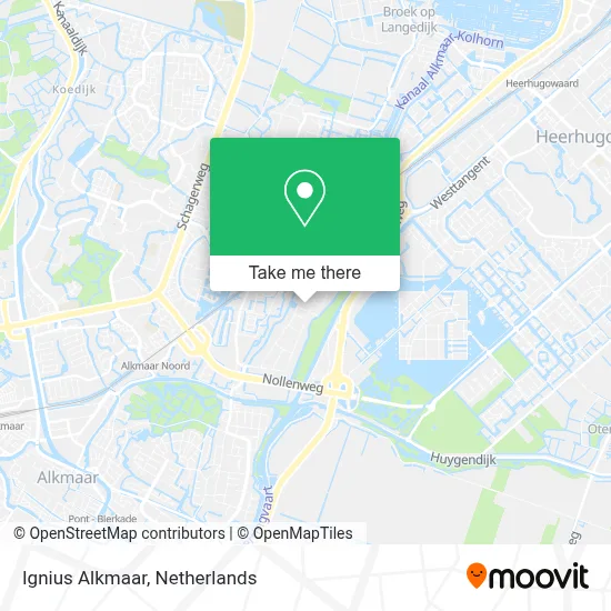 Ignius Alkmaar map