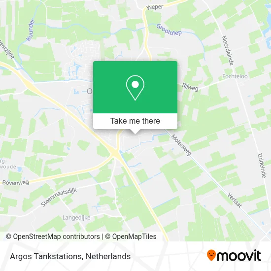 Argos Tankstations Karte