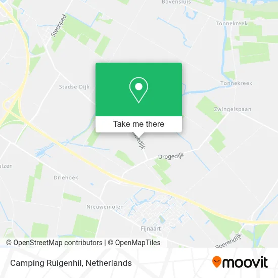 Camping Ruigenhil map