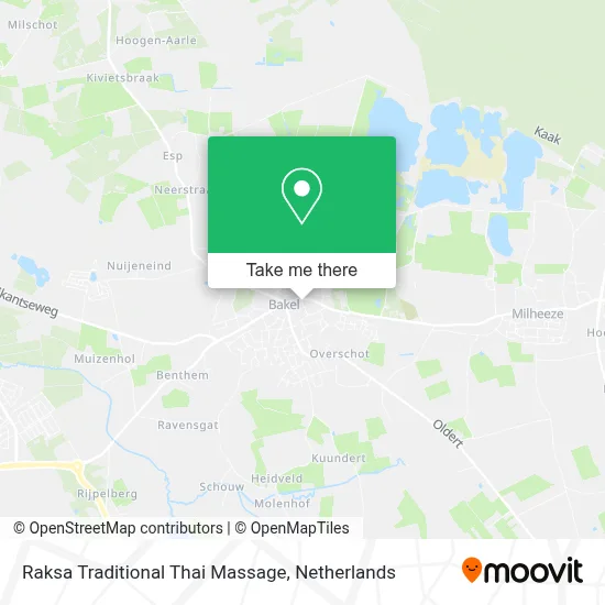 Raksa Traditional Thai Massage map