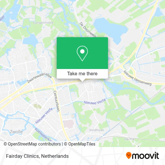 Fairday Clinics map