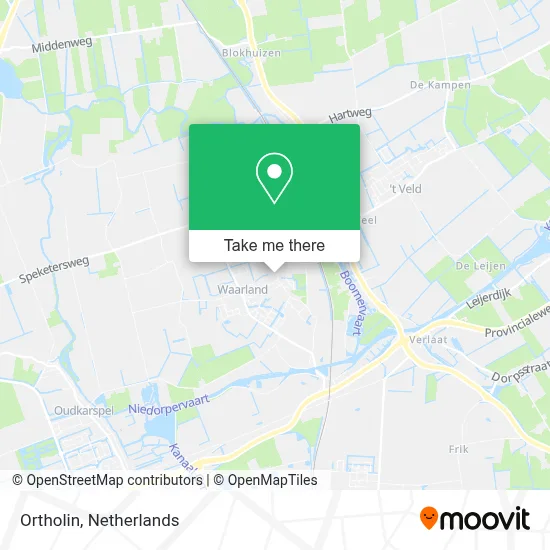 Ortholin map