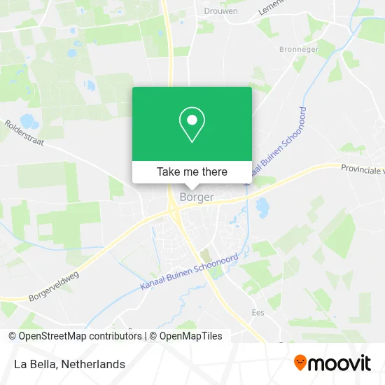 La Bella map
