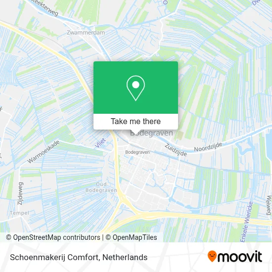 Schoenmakerij Comfort map