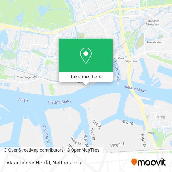 Vlaardingse Hoofd map