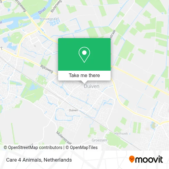 Care 4 Animals map