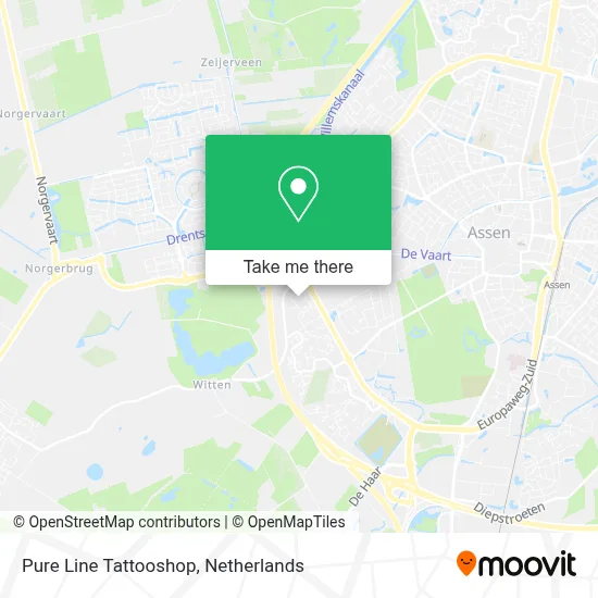 Pure Line Tattooshop map