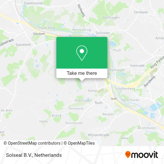 Solseal B.V. map