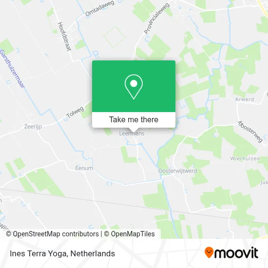 Ines Terra Yoga map