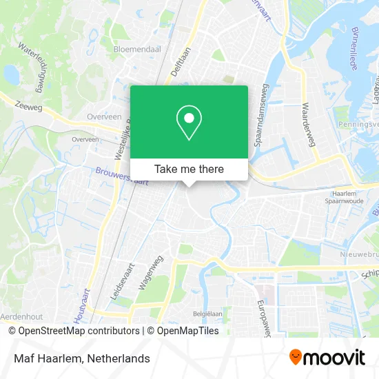 Maf Haarlem map
