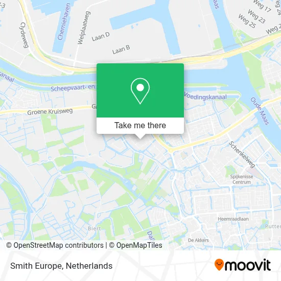 Smith Europe map
