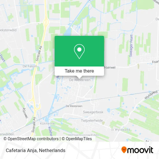Cafetaria Anja map