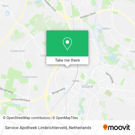 Service Apotheek Limbrichterveld map
