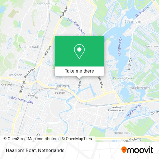 Haarlem Boat map